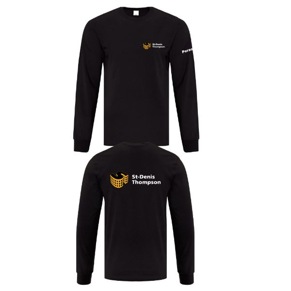 Image de T-shirt manche longue 100% coton pour homme - ATC1015