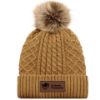 Image de Tuque pompon avec écusson en cuir  - 1E140L
