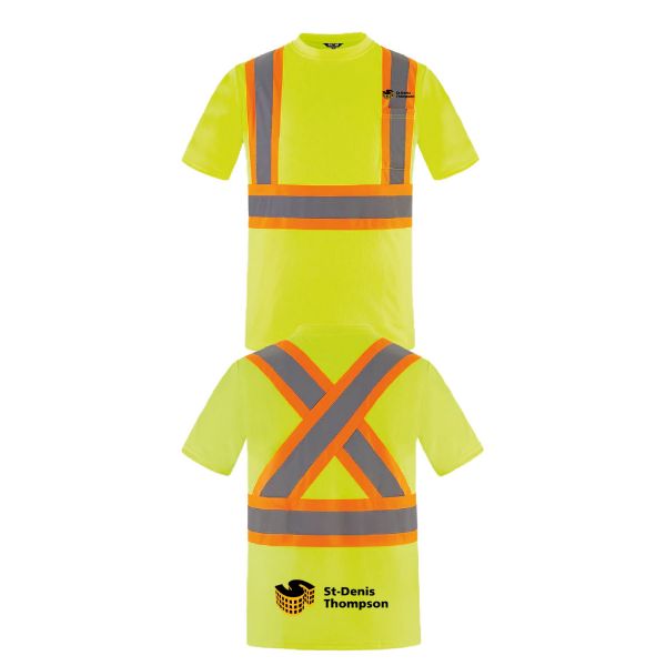 Image de Chandail manche courte haute visibilité - S05945