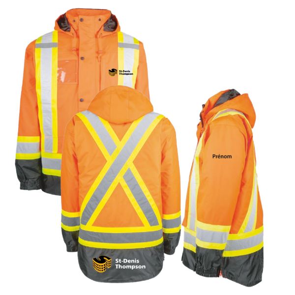 Image de manteau 7 en 1 haute visibilité - 116501