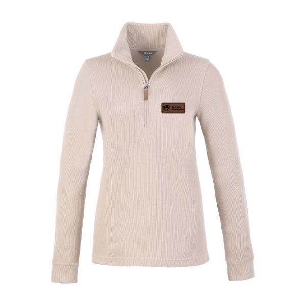 Image de chandail tricot 1/4 zip pour femme - 98312