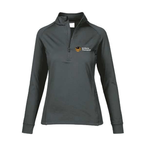 Image de chandail 1/4 zip performance Levelwear pour femme - XT07L